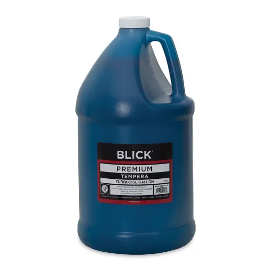Blick Premium Grade Tempera - Turquoise, Gallon {1}