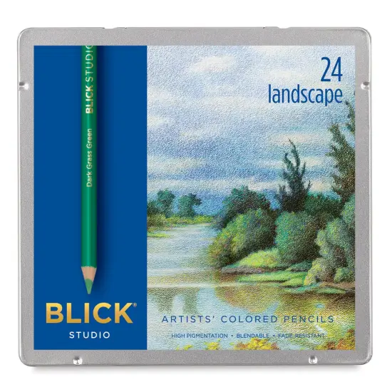 Blick Studio Artists' Colored Pencil Set - Set of 24, Landscape Colors {1}