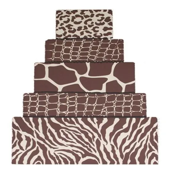 Leopard Skin Cake Stencil | C455 by Designer Stencils | Cake Decorating Tools | Baking Stencils for Royal Icing, Airbrush, Dusting Powder | Reusable Plastic Food Grade Stencil for Cakes | Easy to Use & Clean Cake Stencil {2}