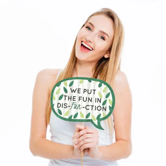 Big Dot of Happiness Funny Family Tree Reunion - Family Gathering Party Photo Booth Props Kit - 10 Piece {3}