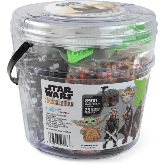 Perler Fused Bead Bucket Kit-The Mandalorian {3}