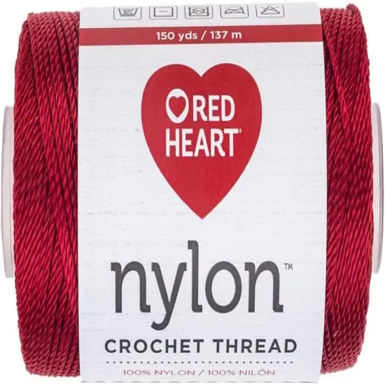 Red Heart Nylon Crochet Thread Size 18 {3}