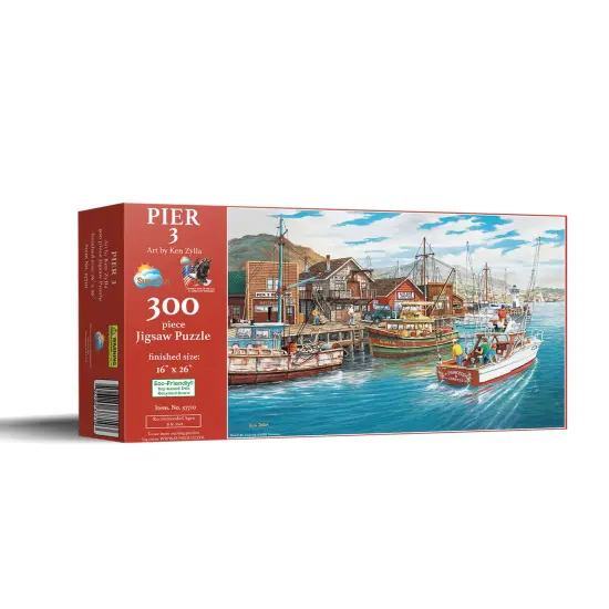 Sunsout Pier 3 300 pc Jigsaw Puzzle 37710 {3}