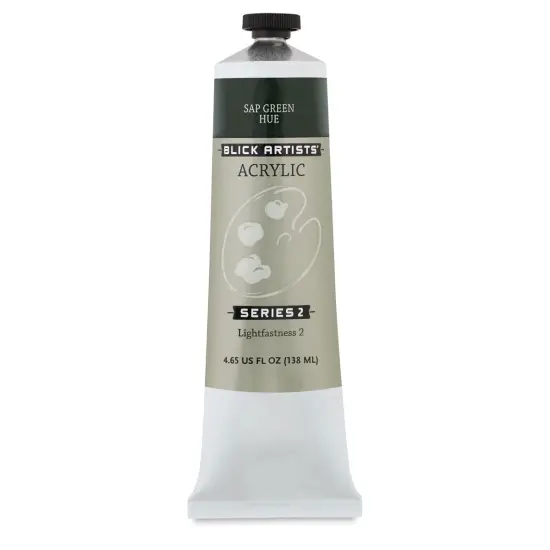 Blick Artists' Acrylic - Sap Green Hue, 4.65 oz tube {1}