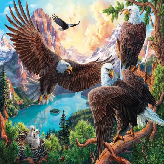 Sunsout Eagle Dance 1000 pc Jigsaw Puzzle 42954 {3}