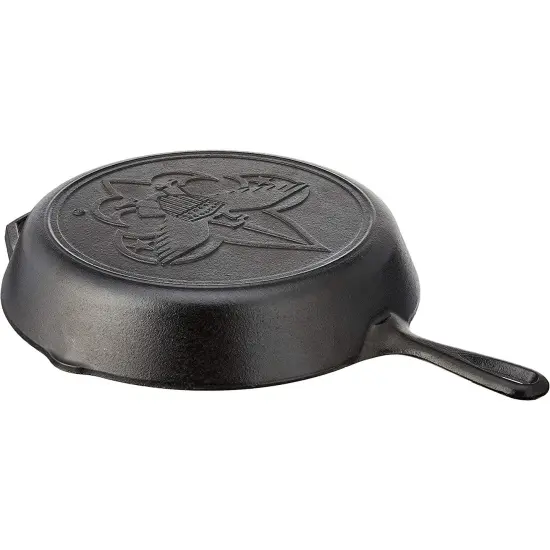 Lodge Logic L10SK3BS Pre-Seasoned Boy Scouts of America Skillet 12" {3}