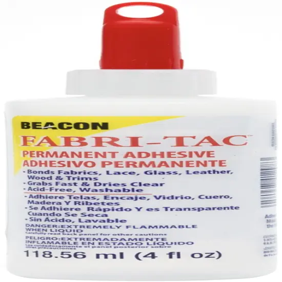 Beacon Fabri-Tac Permanent Adhesive-4oz {1}