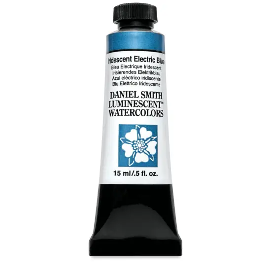 Daniel Smith Luminescent Watercolor - Iridescent Electric Blue, 15 ml, Tube {1}