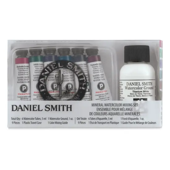 Daniel Smith Extra Fine Watercolor - Set of 7, Minerals Watercolor Mixing Set, 5 ml Tubes {1}