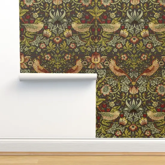 Pre-Pasted Wallpaper 2FT Wide Custom Pre-pasted Wallpaper by Spoonflower {2}