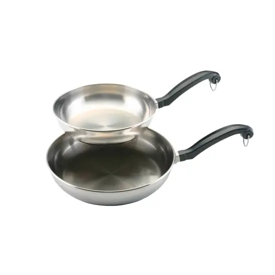 Farberware Classic Stainless Steel Skillet Set {1}