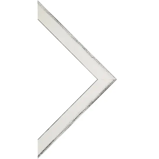 Blick Sierra Wood Frame - 11" x 14" x 1/2", Aged White {2}