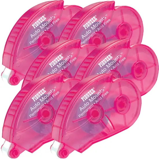 Multipack of 6 - Auto Mounts Permanent Mounting Square Roller 350/Pkg {1}