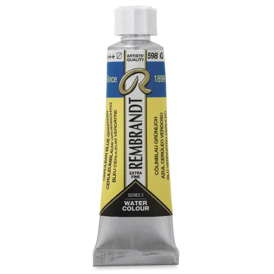 Rembrandt Artist Watercolors - Cerulean Blue Greenish, 10 ml tube {1}