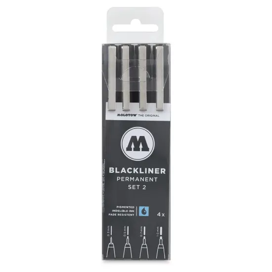 Molotow Blackliner - Set 2, Set of 4 {1}