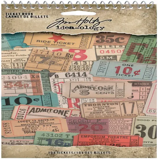 Idea-Ology Ticket Book 104/Pkg-Ticket Book {1}