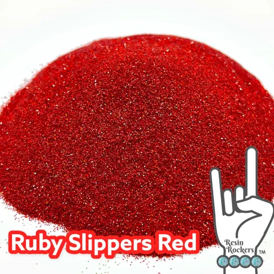 Ruby Slippers Holographic Red Pixie for Poxy Micro Fine Glitter {1}