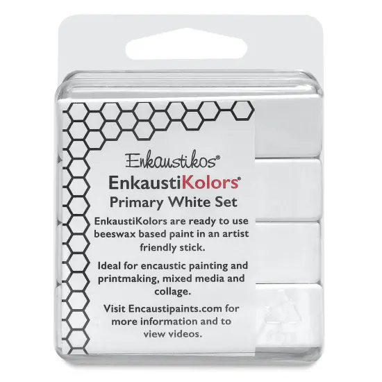 Enkaustikos EnkaustiKolor Paint Sets - Primary White Set {1}