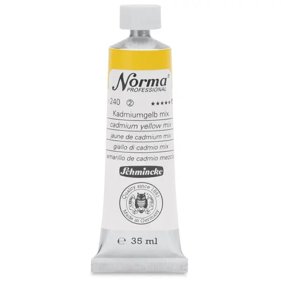 Schmincke Norma Professional Oil Paints - Cadmium Yellow Mix, 35 ml, Tube {1}