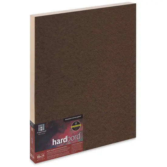 Ampersand Hardbord Panel - 18" x 24", 1-1/2" Cradled {1}