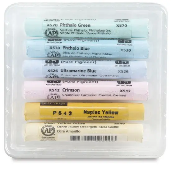 Art Spectrum Pastel 6ix Pack Set - Lightest Lights, Set of 6 {2}