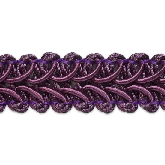 20 yards of Alice Classic Woven BraidTrim | 20 yard cut Purple {1}