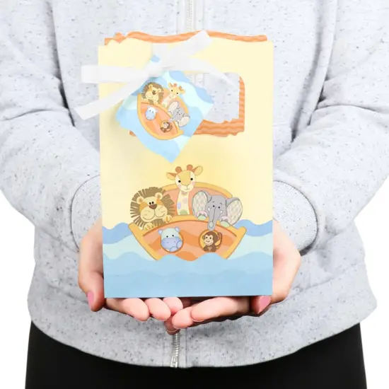 Big Dot of Happiness Noah's Ark - Baby Shower or Birthday Party Favor Boxes - Set of 12 {6}