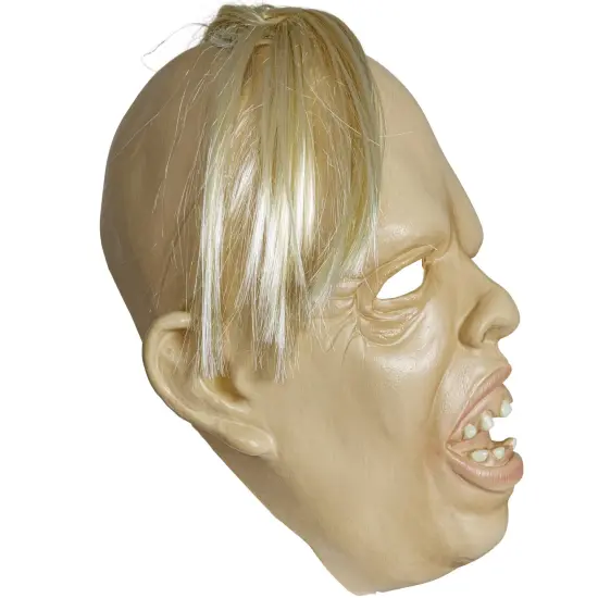Creepy Scary Costume Mask - Ugly Funny Rubber Face Masks Toy Props Costume Accessories for Adults and Children {4}