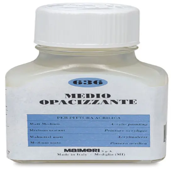 Maimeri Acrylic Polymer Medium - Matte, 75 ml bottle {1}