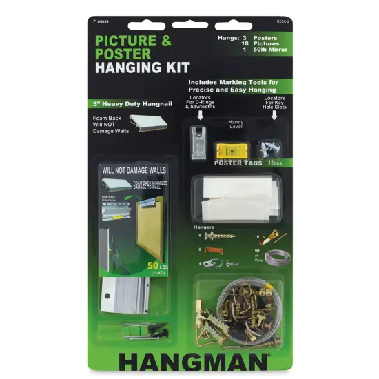 Hangman Picture and Poster Hanging Kit {1}