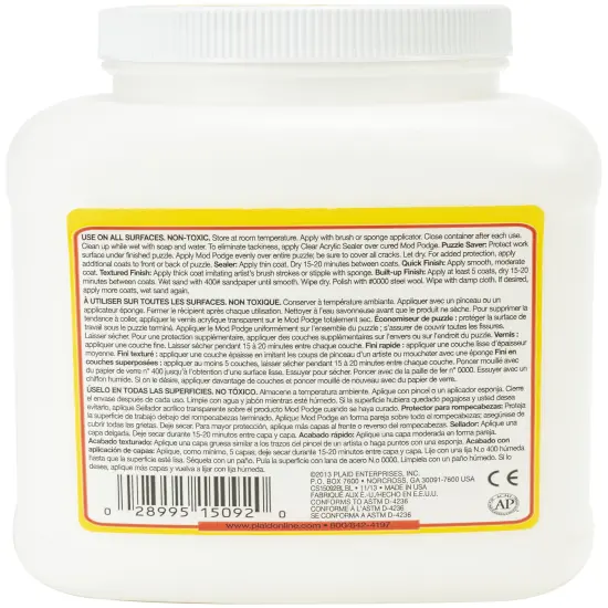 Plaid Mod Podge Matte Finish-64oz {2}