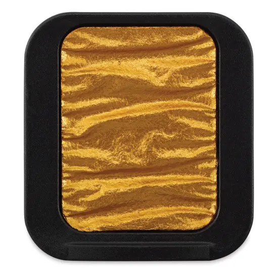 Finetec Premium Watercolor Pan - Fine Gold (Pearlescent) {1}