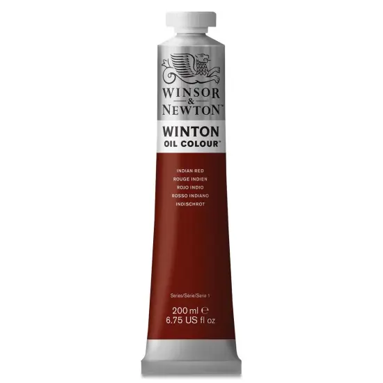 Winsor & Newton Winton Oil Color - Indian Red, 200 ml tube {1}