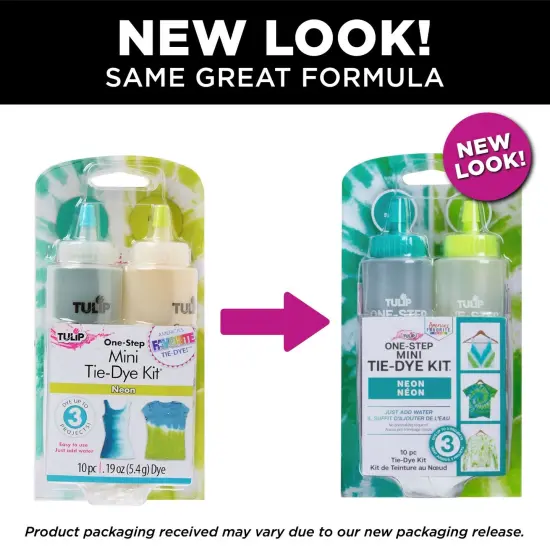 Tulip&reg; One-Step Tie Dye Mini Kit Neon {3}