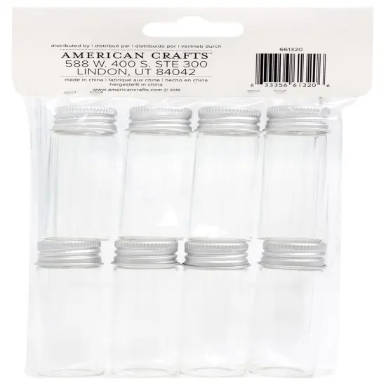We R Storage Glass Storage Jars 8/Pkg-Large {3}
