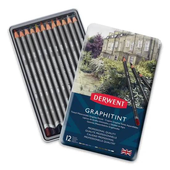 Derwent Graphitint Pencil Set - Set of 12 {2}