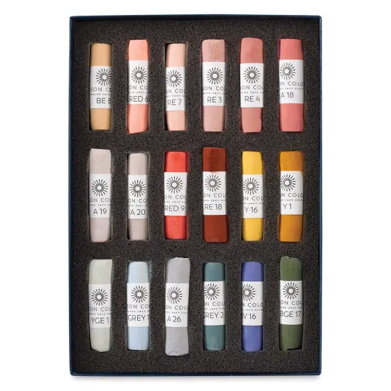 Unison Handmade Pastel Set - Portrait Colors, Set of 18, Full Stick {2}