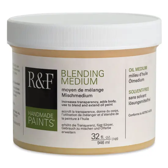 R & F Oil Blending Medium - 32 oz Jar {2}