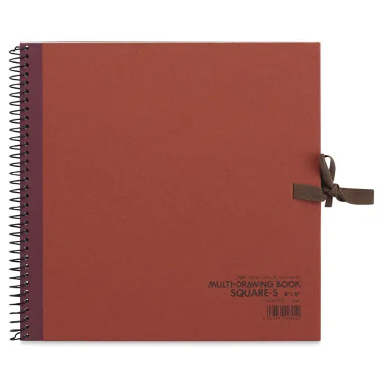 Holbein Multimedia Book - 8" x 8", Rust {1}