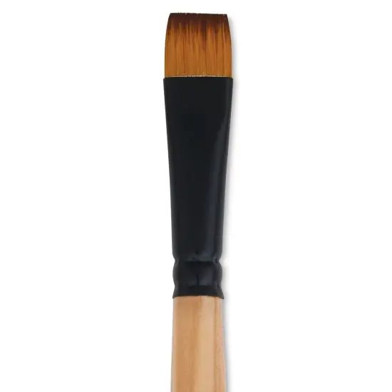 Dynasty Black Gold Brush - Chisel Blender, Short Handle, Size 14 {1}