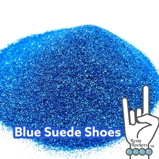 Blue Suede Shoes Pixie for Poxy Micro Fine Glitter {1}