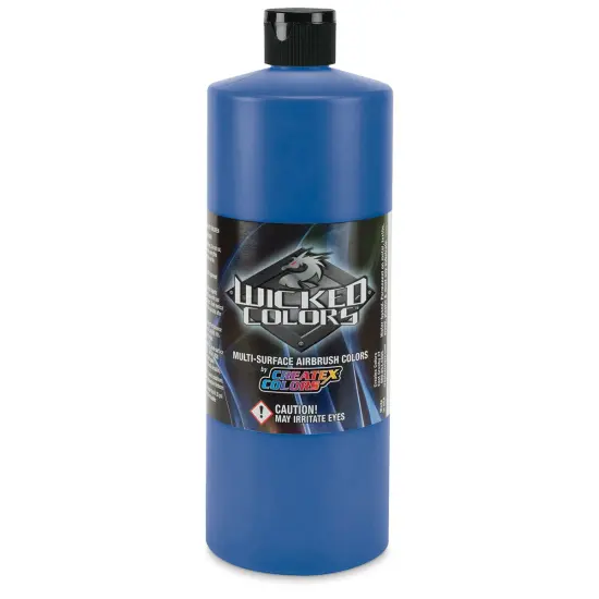 Createx Wicked Colors Airbrush Color - 32 oz, Detail Cerulean Blue {1}