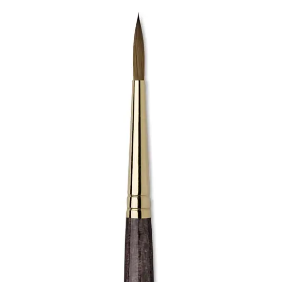 Da Vinci Harbin Kolinsky Brush - Sharp Round, Short Handle, Size 5 {1}
