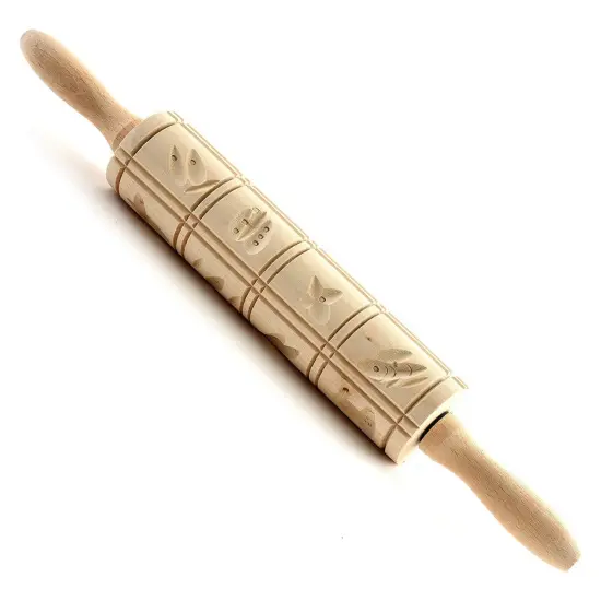 Springerle Rolling Pin 10" {1}
