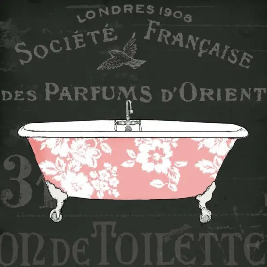 Chalkboard Bath II Poster Print by Sue Schlabach - Item # VARPDX15308 {2}