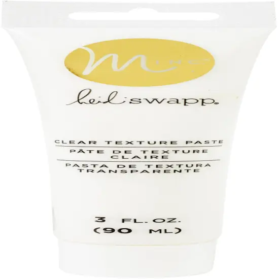 Heidi Swapp Minc Texture Paste 3oz-Clear {1}
