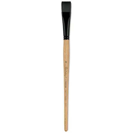 Princeton Catalyst Polytip Bristle Brush - Bright, Long Handle, Size 12 {2}