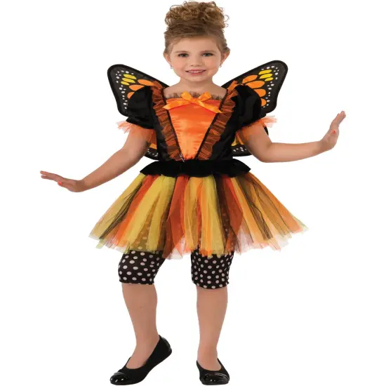 Missy Monarch Butterfly Girl's Costume Medium 8-10 {1}