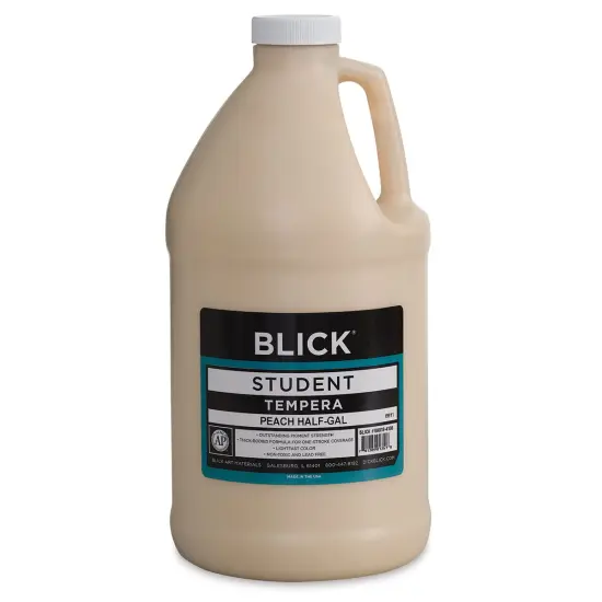 Blick Student Tempera Paint - Peach, 64 oz bottle {1}
