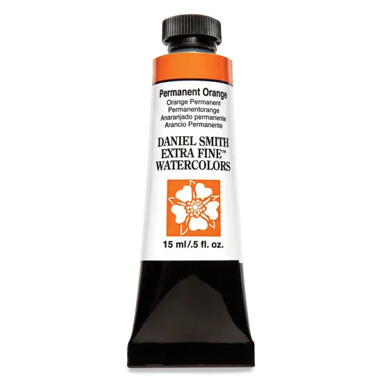 Daniel Smith Extra Fine Watercolor - Permanent Orange, 15 ml Tube {2}